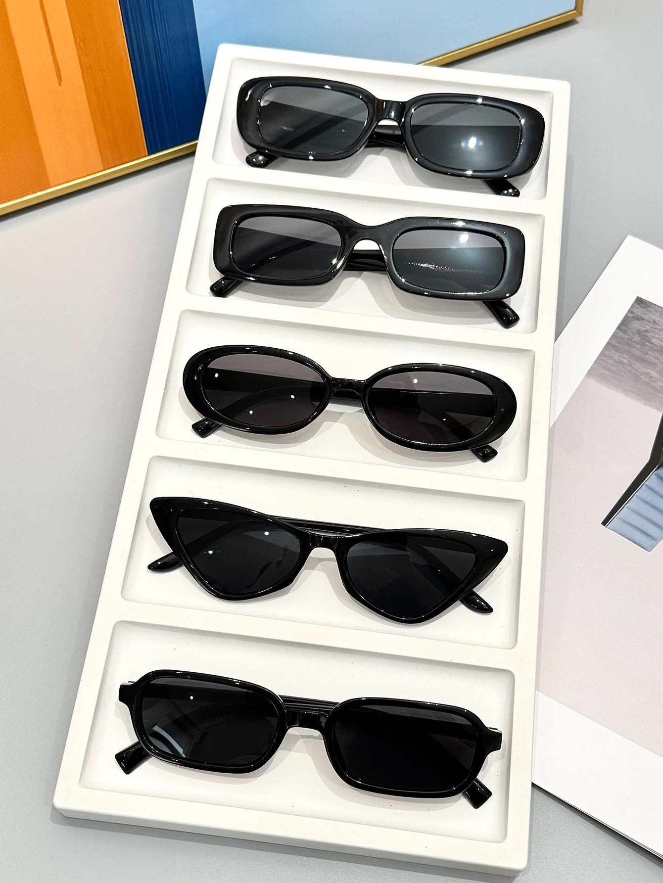 5pcs Fashion Glasses Set