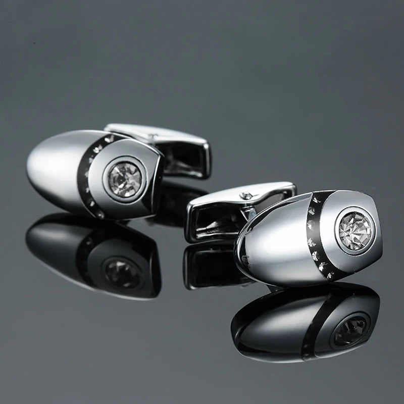 Men’s Luxury Crystal Cufflinks