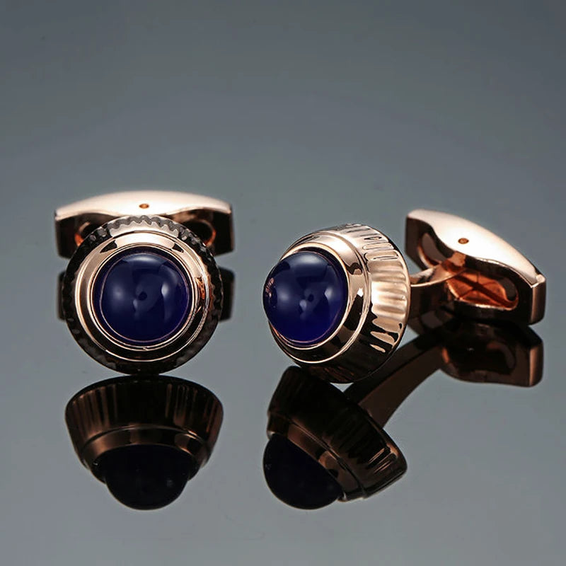 Men’s Luxury Crystal Cufflinks