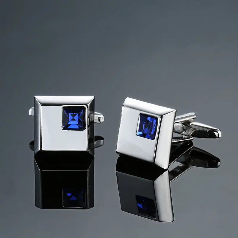 Men’s Luxury Crystal Cufflinks