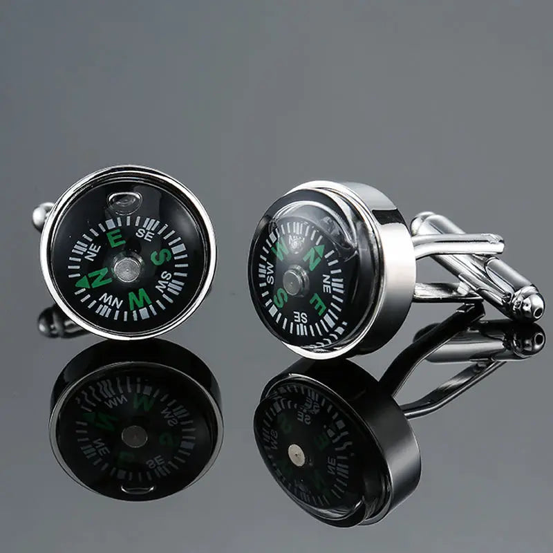Men’s Luxury Crystal Cufflinks
