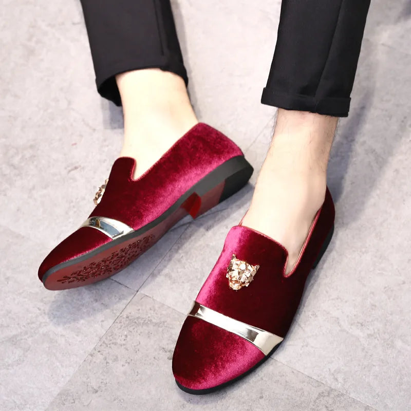 Men’s Suede Leather Loafers