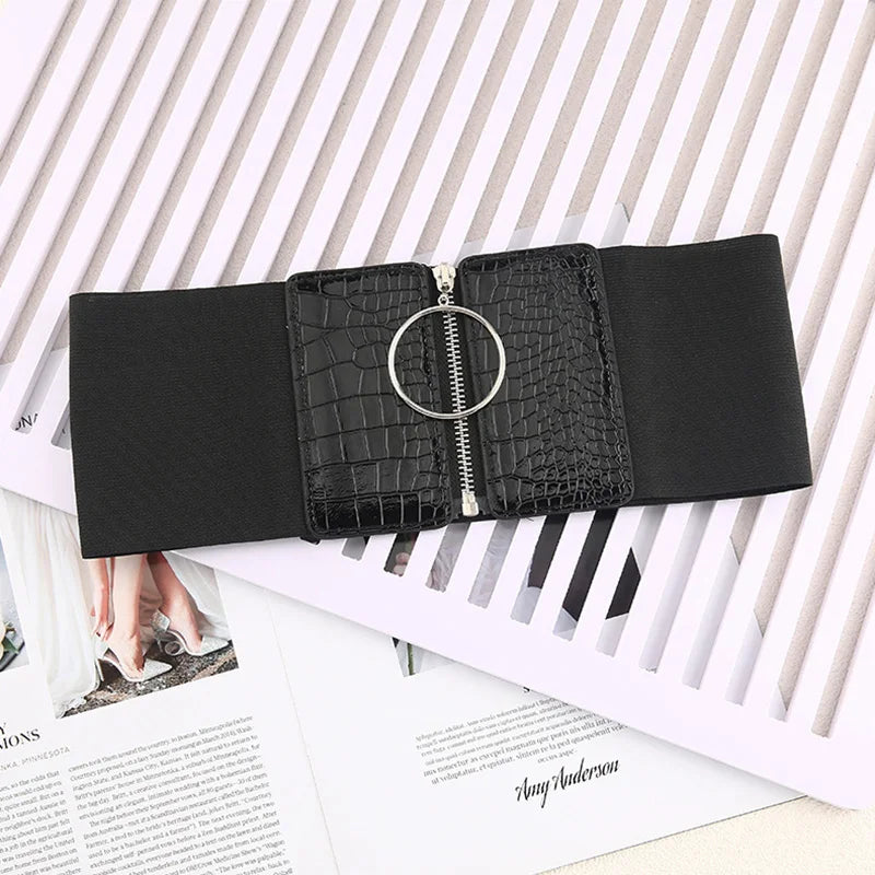Women’s Wide Elastic Corset Belt