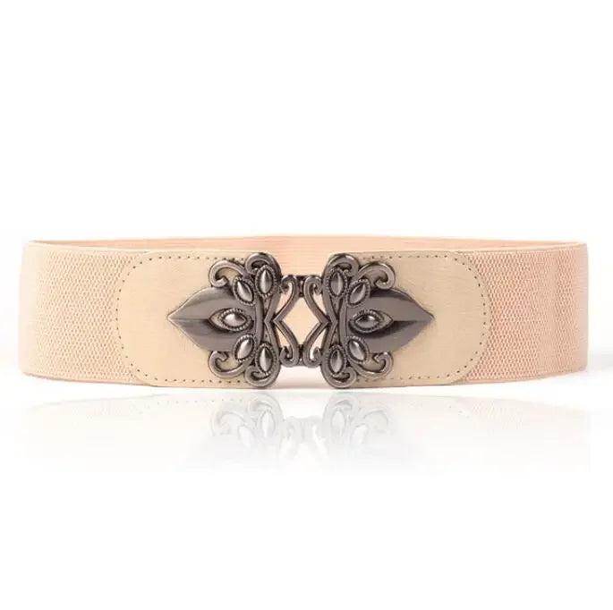 Women’s Wide Leather Waist Belt