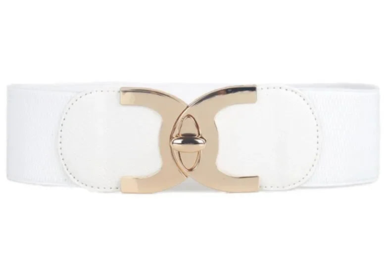 Women’s Wide Leather Waist Belt