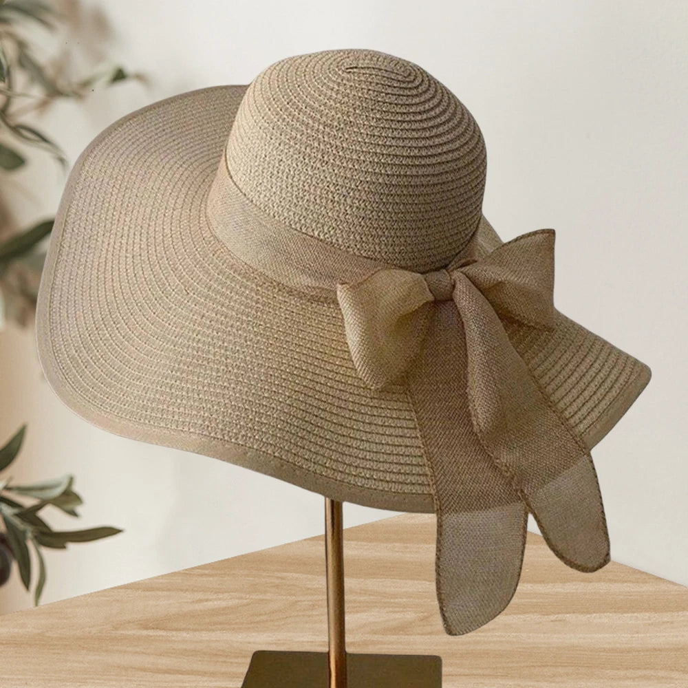 Oversize Brim Straw Hat