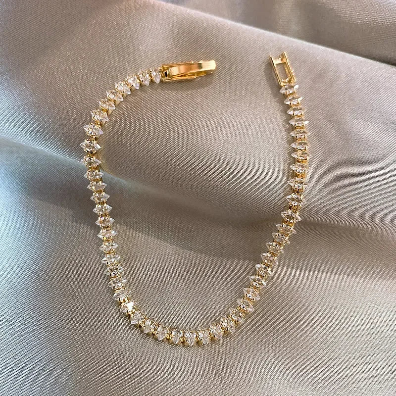 Women's Crystal Charm Bracelet