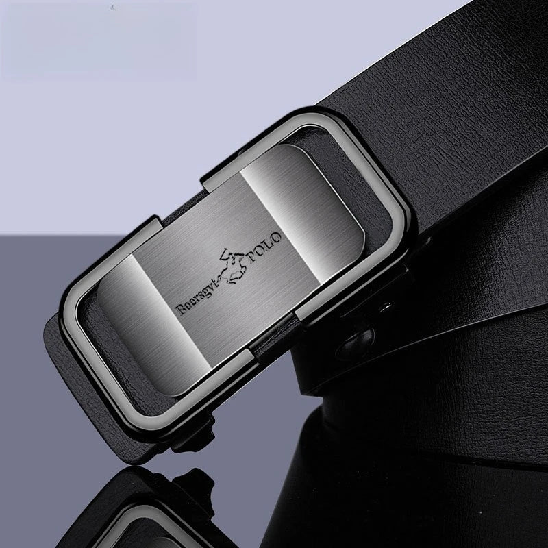 Men’s Genuine Leather Belt, Automatic Buckle.