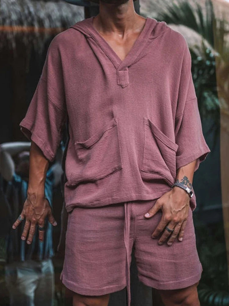 Men's T-Shirt & Shorts Set