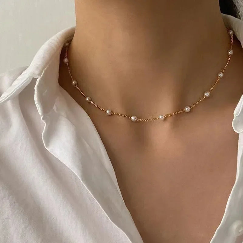 Y-Shape Cubic Zirconia Pendant Necklace