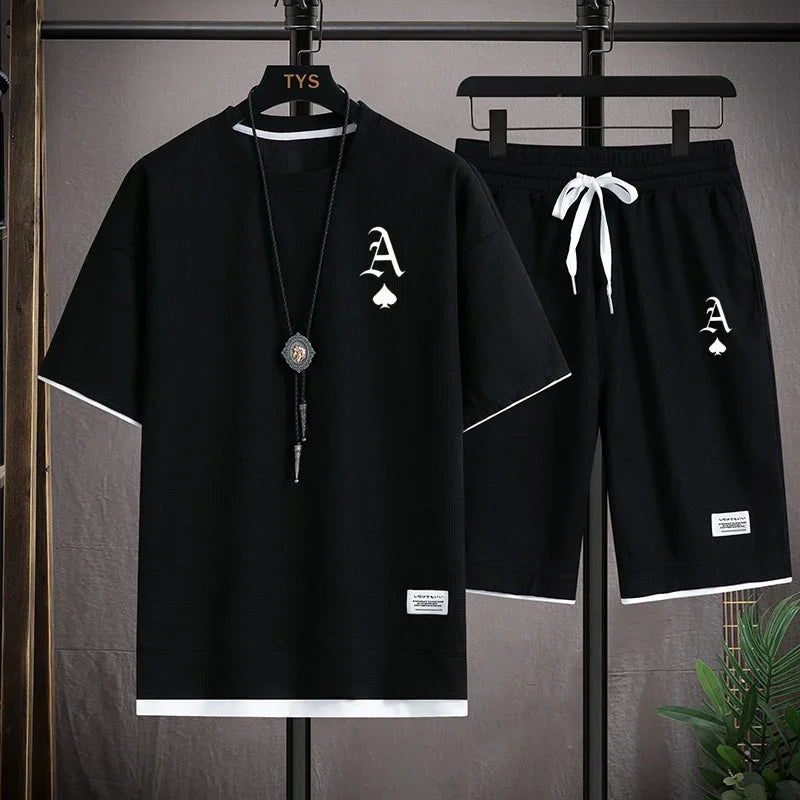 Men's T-Shirt & Shorts Set