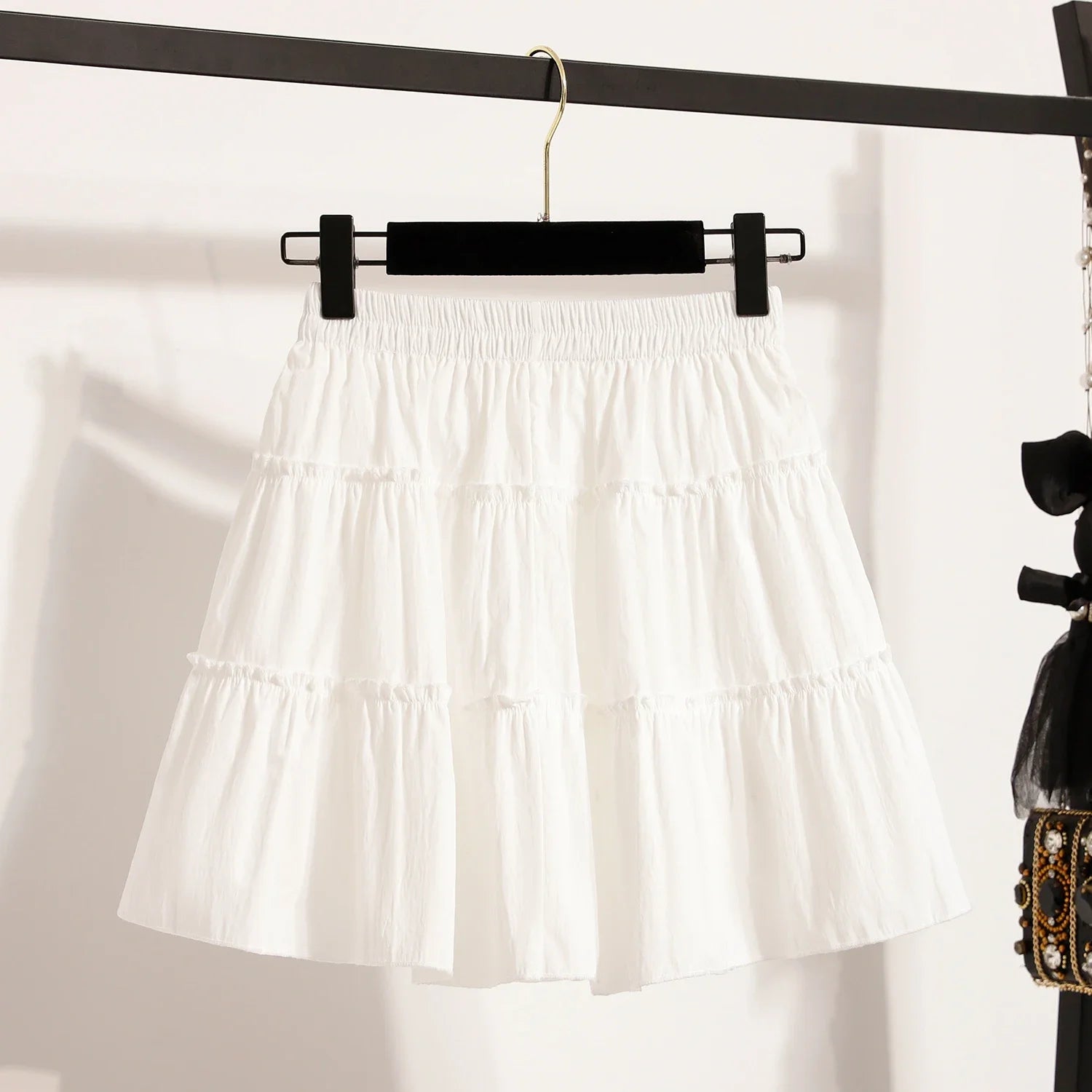 Women’s High Waist A-Line Mini Skirt