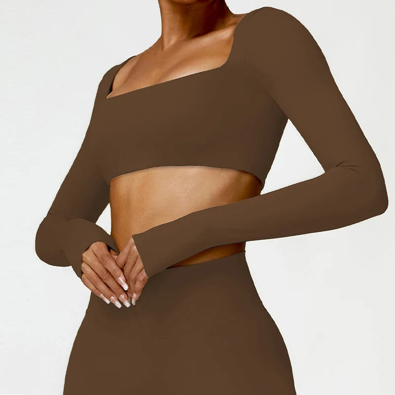 Women's Long-Sleeve Yoga Top