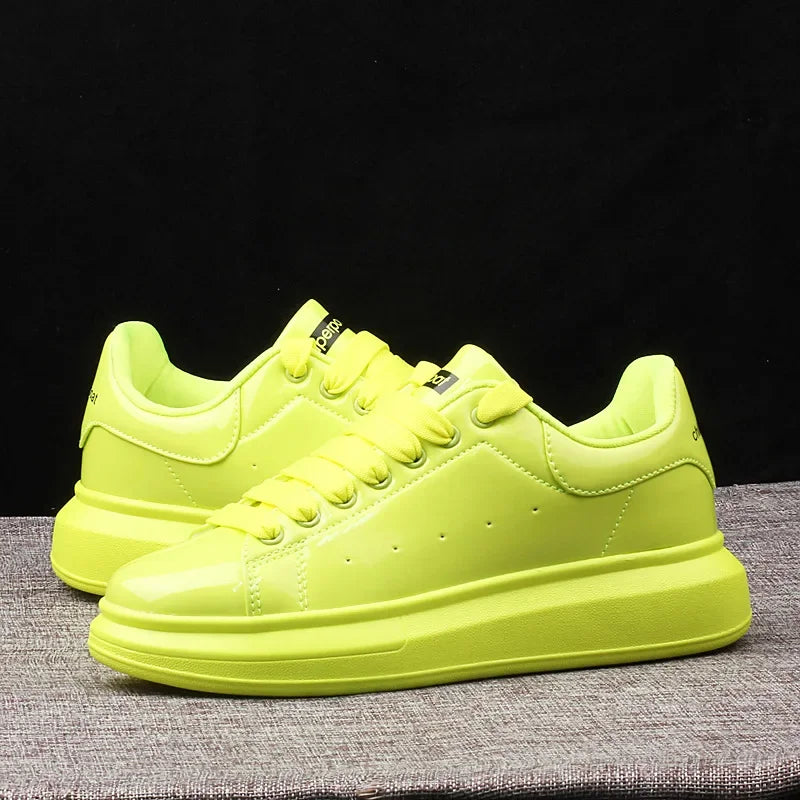 Patent Leather Sneakers