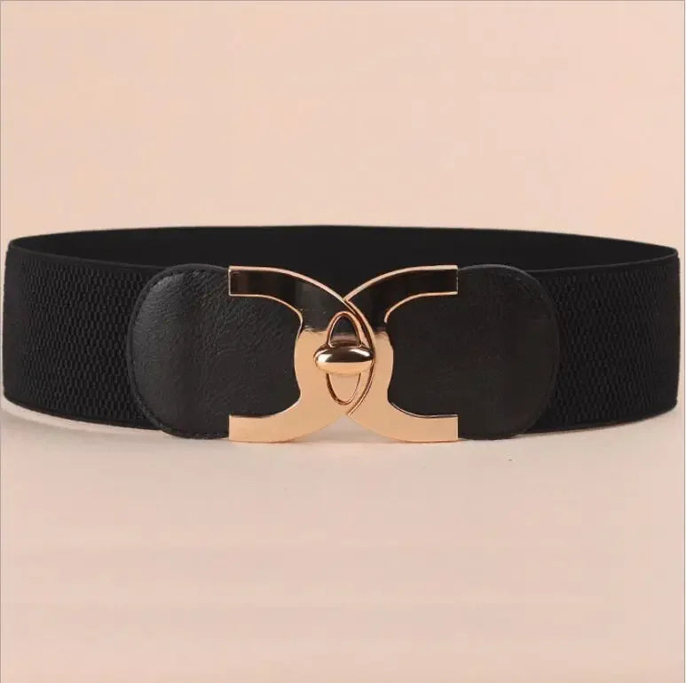 Women’s Wide Leather Waist Belt