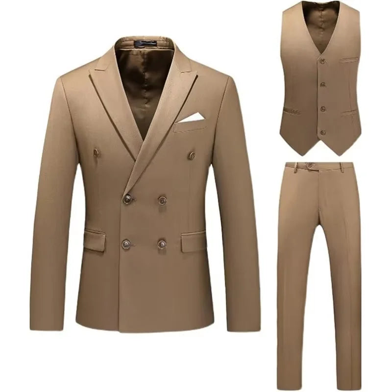 Men’s 3-Piece Tailcoat Suit