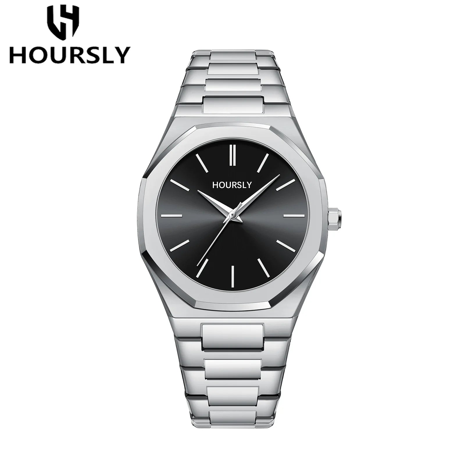 Stainless Steel Unisex Quartz Watch – Business Style