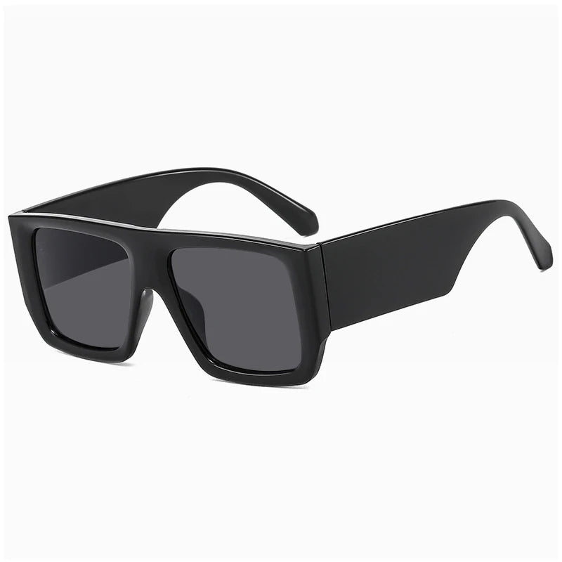 Unisex Vintage Square Sunglasses