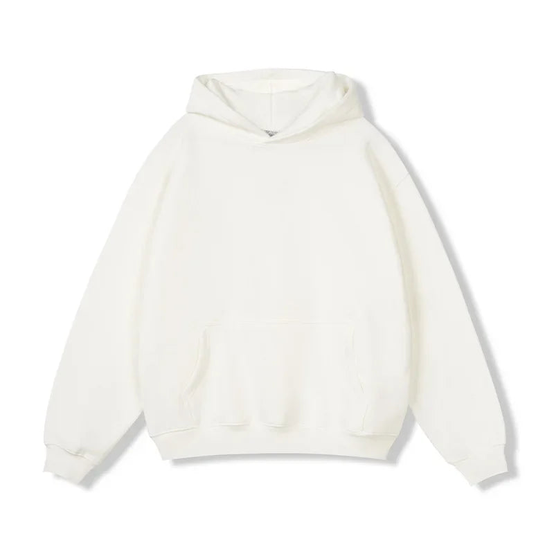 Unisex Solid Color Tracksuit Hoodie