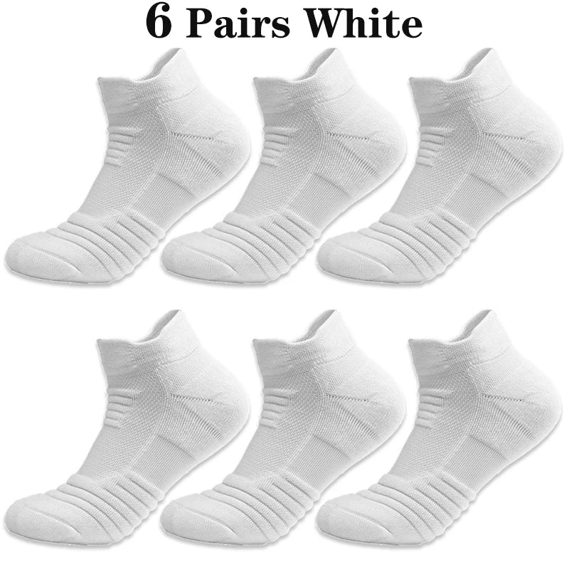 Men's Cotton Sport Socks – 6 Pairs