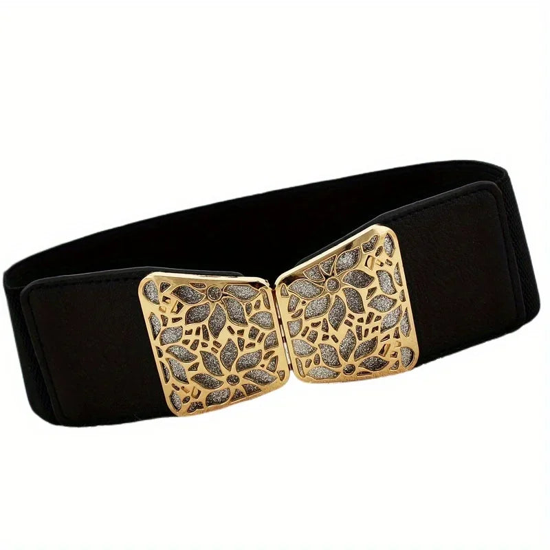 Vintage Wide Elastic Belt