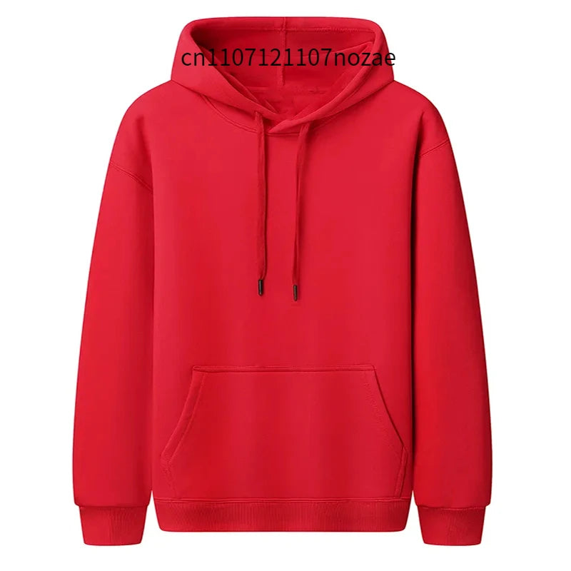Unisex Oversize Fleece Hoodie – Casual Sweatshirt, Autumn/Winter