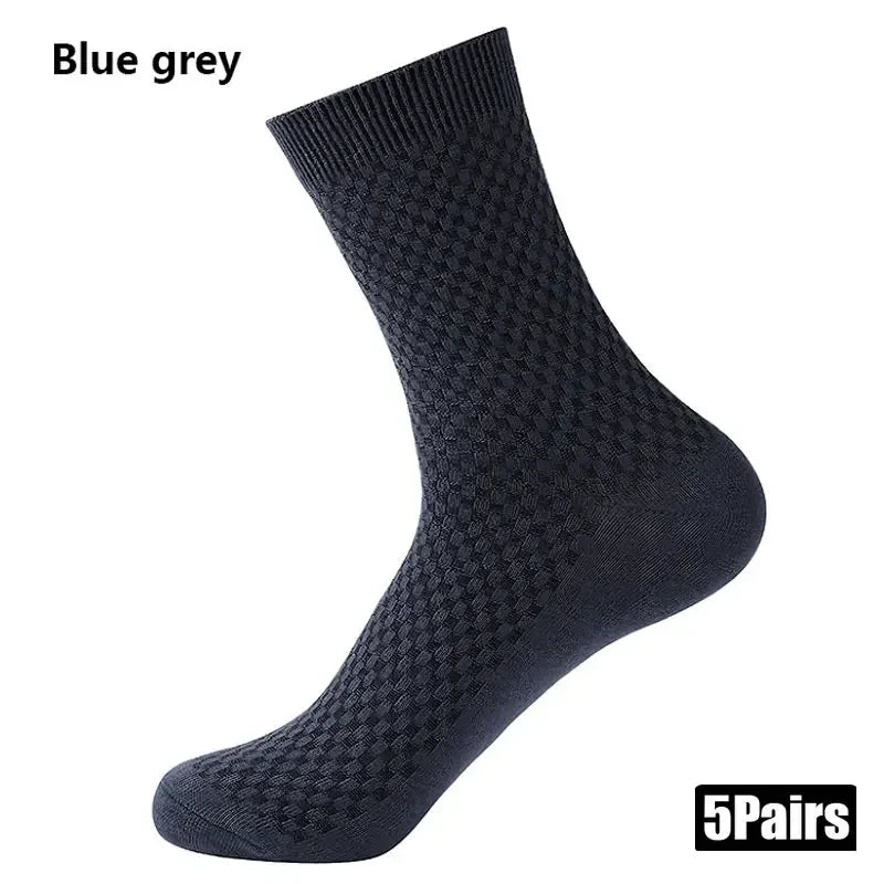 Men’s Bamboo Crew Socks (5 Pairs)