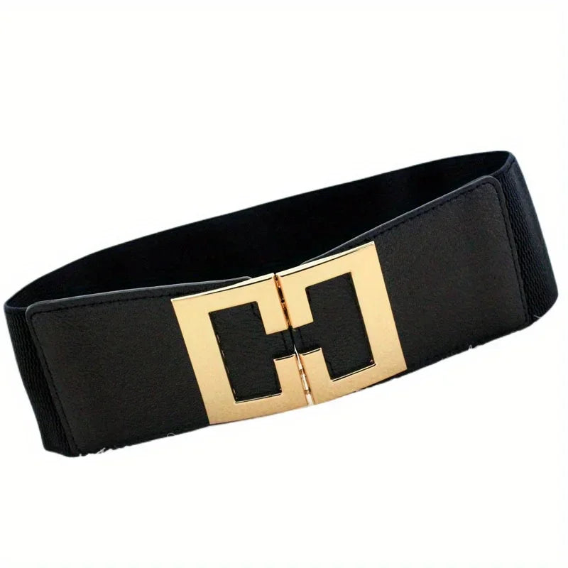 Vintage Wide Elastic Belt