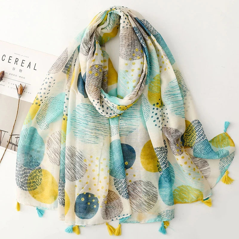 Women’s Leopard Print Luxury Scarf