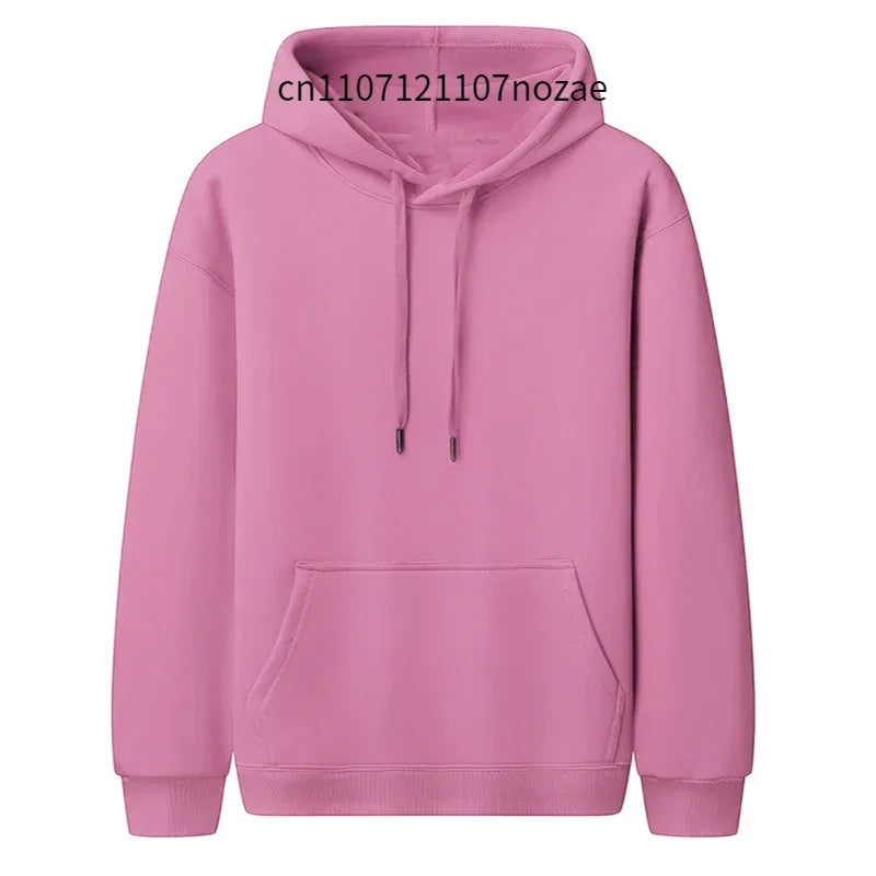 Unisex Oversize Fleece Hoodie – Casual Sweatshirt, Autumn/Winter