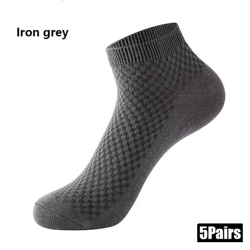 Men’s Bamboo Crew Socks (5 Pairs)