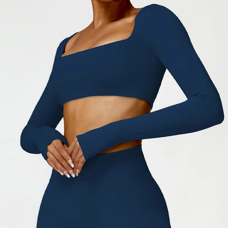Women's Long-Sleeve Yoga Top