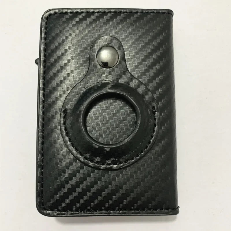 Men’s Carbon Fiber Airtag Wallet