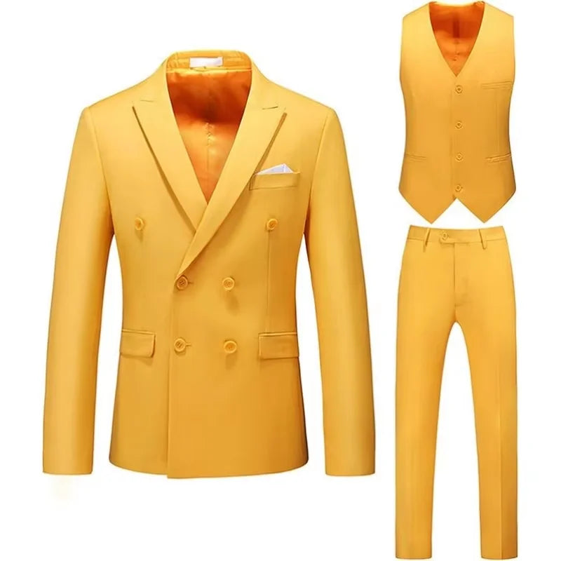 Men’s 3-Piece Tailcoat Suit