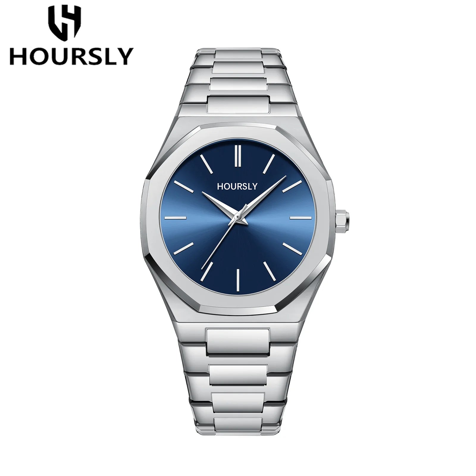 Stainless Steel Unisex Quartz Watch – Business Style