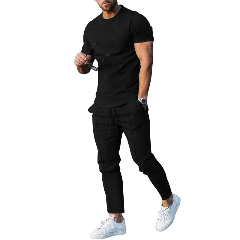 Men's T-Shirt & Trousers Set