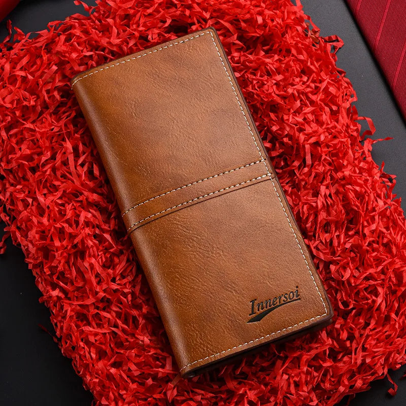 Men’s Slim PU Leather Wallet