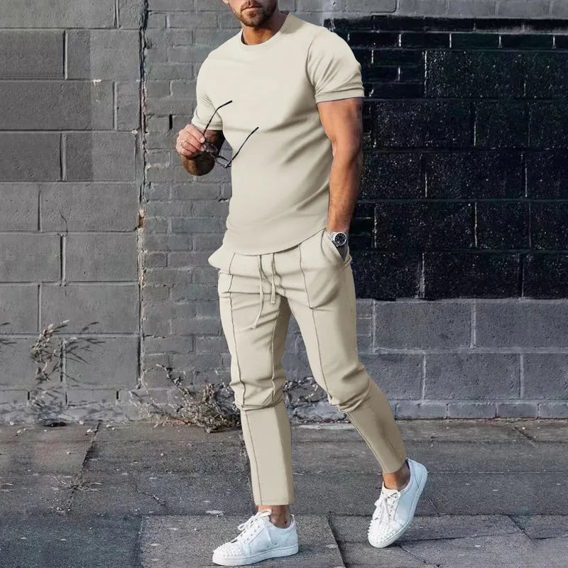 Men's T-Shirt & Trousers Set