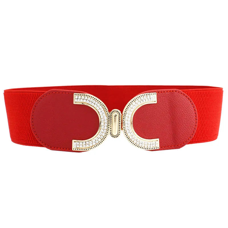 Women’s Wide Elastic Corset Belt