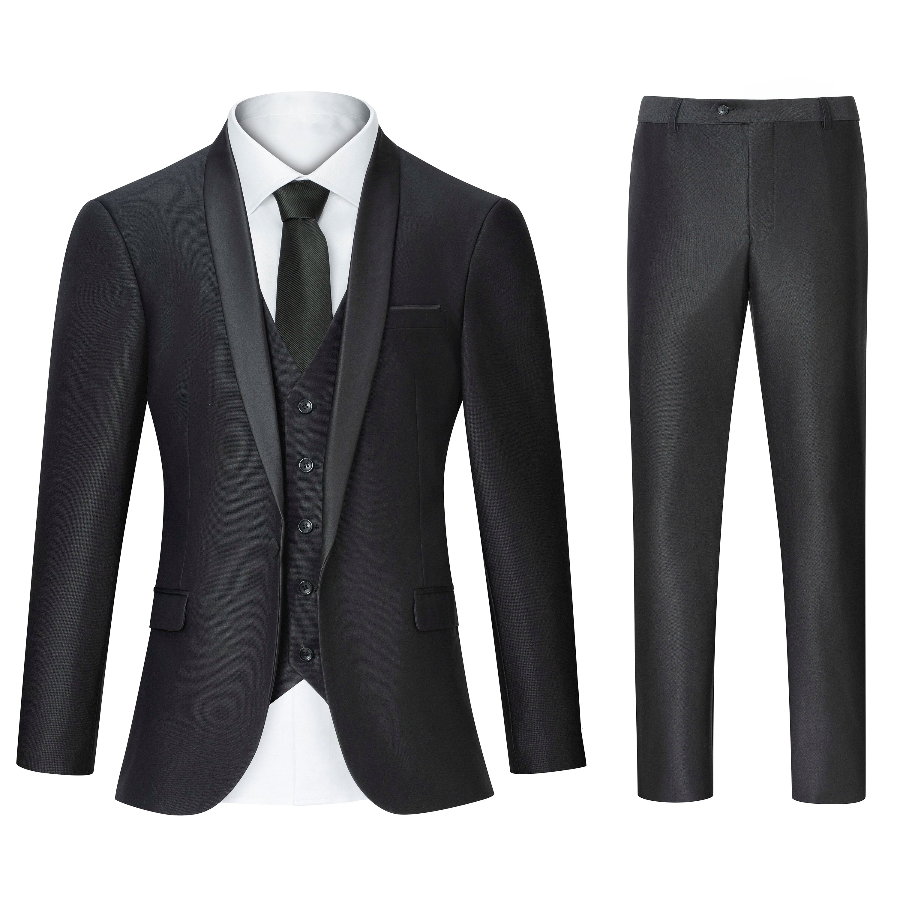 Men’s Custom Luxury 3-Piece Suit