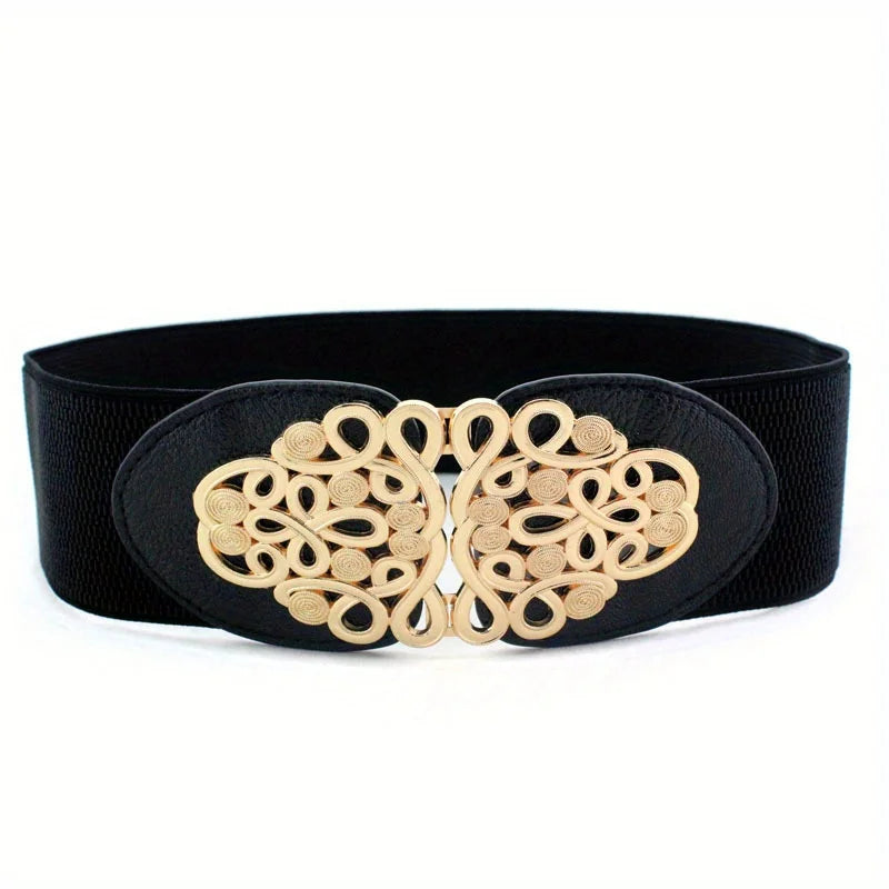 Vintage Wide Elastic Belt