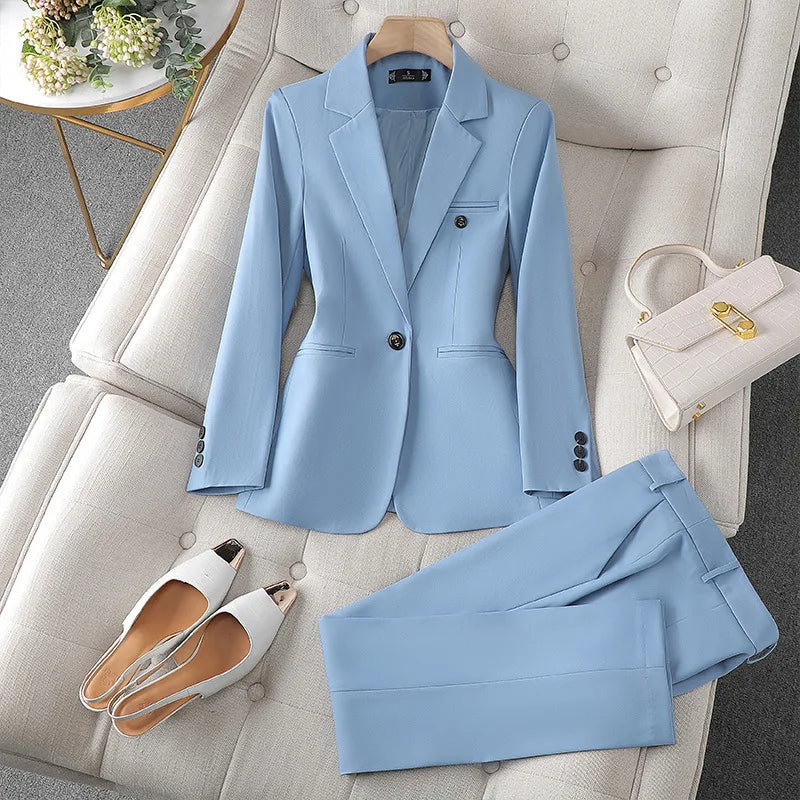 Women’s Professional Suit & Trousers, Formal Work Uniform
