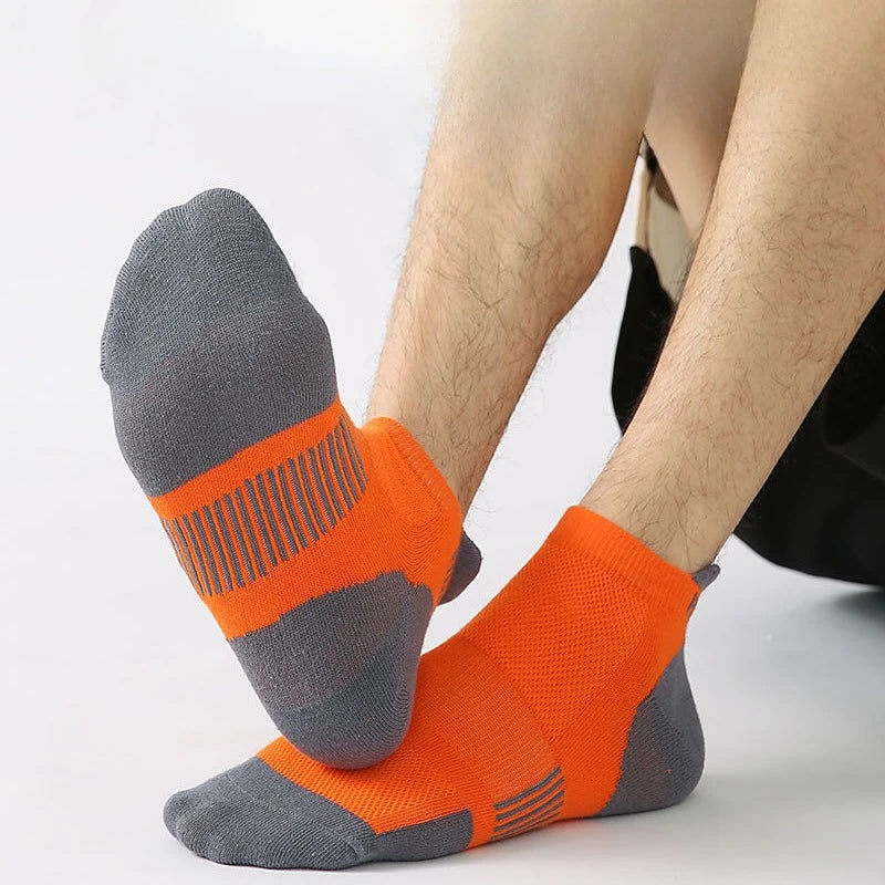 Men's Low-Cut Cotton Sports Socks