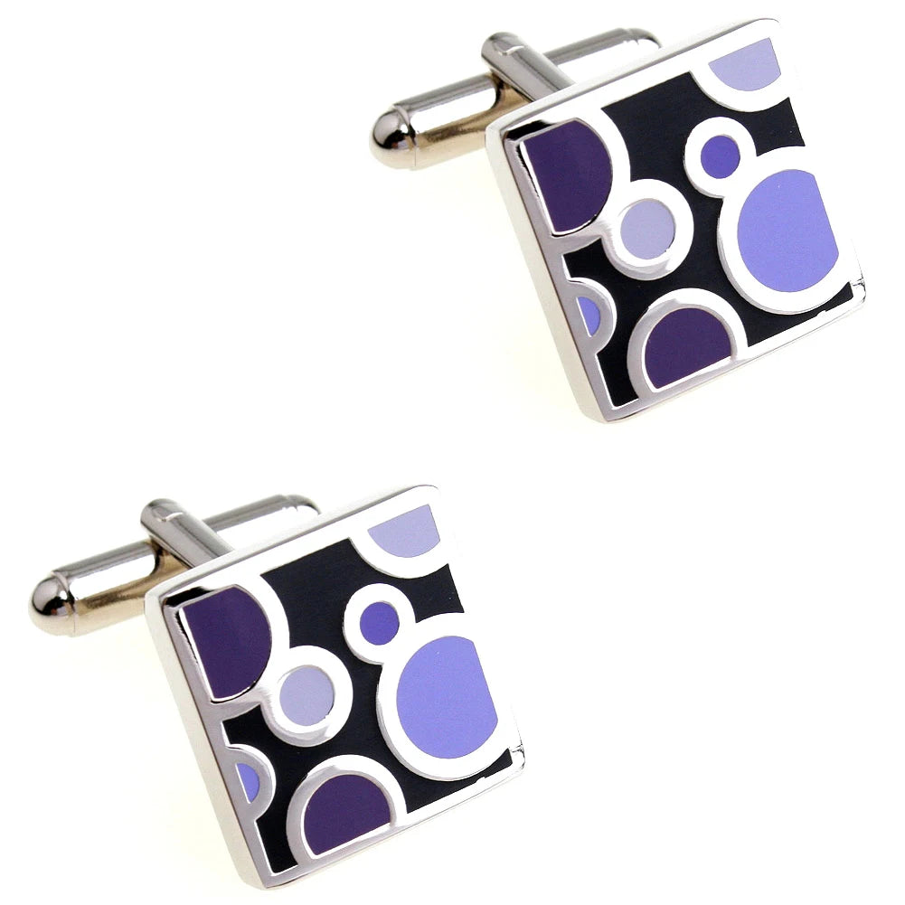 Men’s Enamel Cufflinks