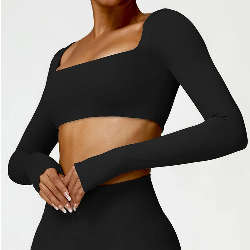 Women's Long-Sleeve Yoga Top