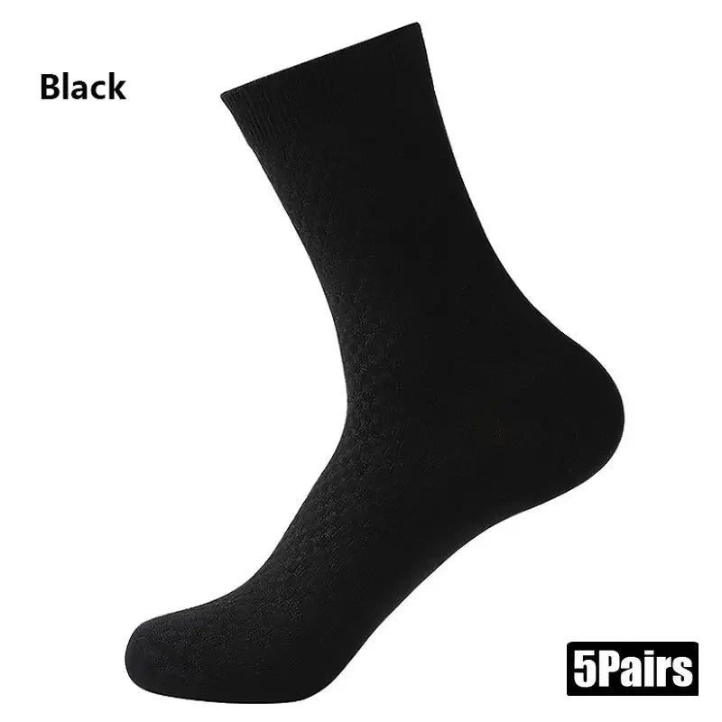 Men’s Bamboo Crew Socks (5 Pairs)