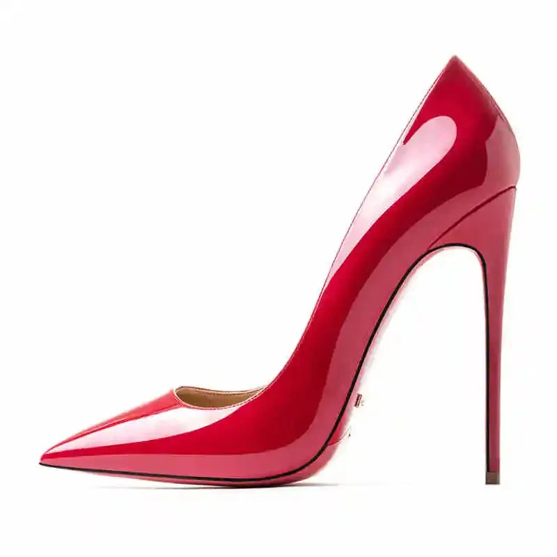 Women's 2025 Leather High Heels