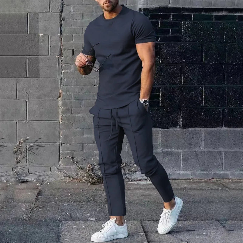 Men's T-Shirt & Trousers Set