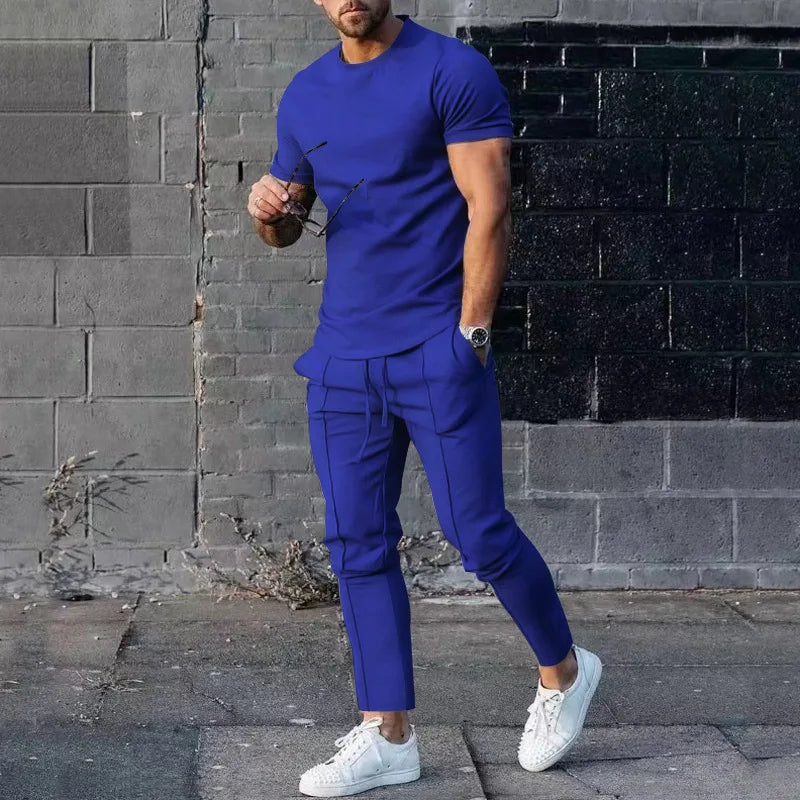 Men's T-Shirt & Trousers Set
