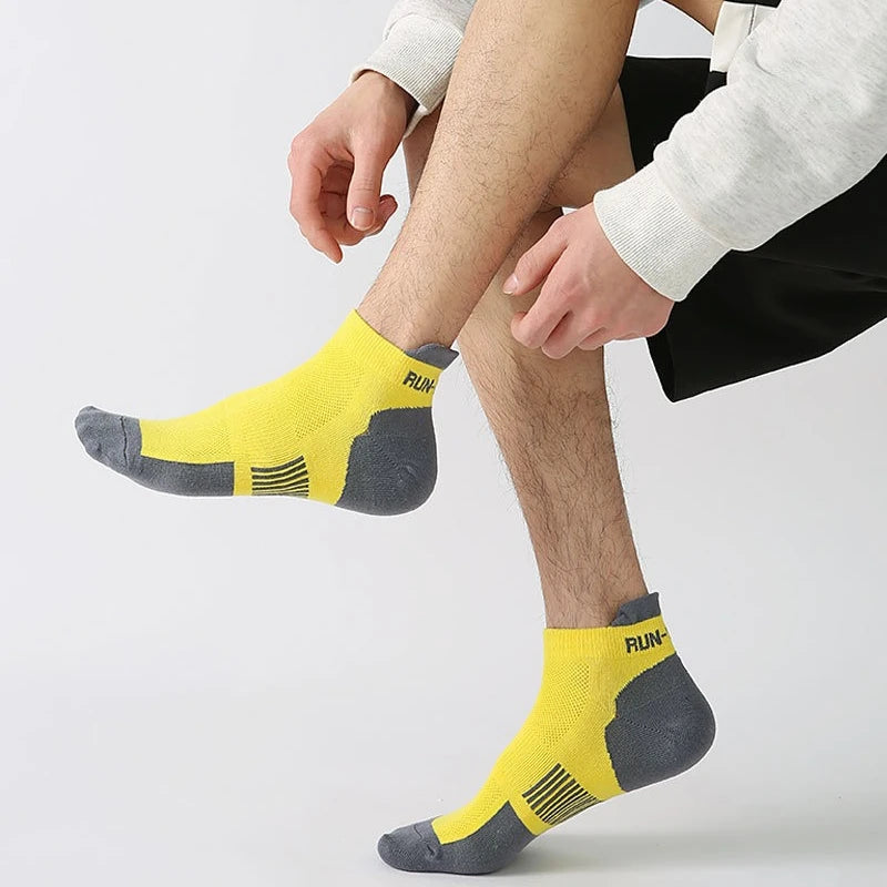 Men's Low-Cut Cotton Sports Socks